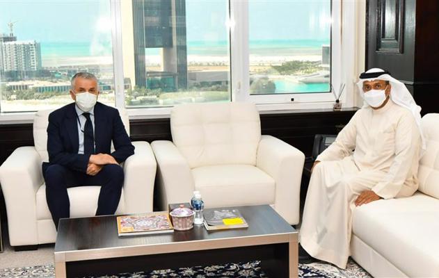سعادة وكيل الوزارة للشئون المالية يجتمع مع سفير جمهورية بلغاريا لدى مملكة البحرين 